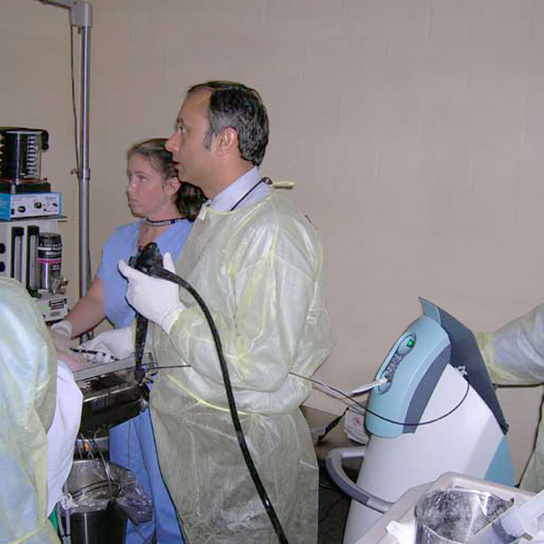 GI Supply Polar Wand In use in the operating room