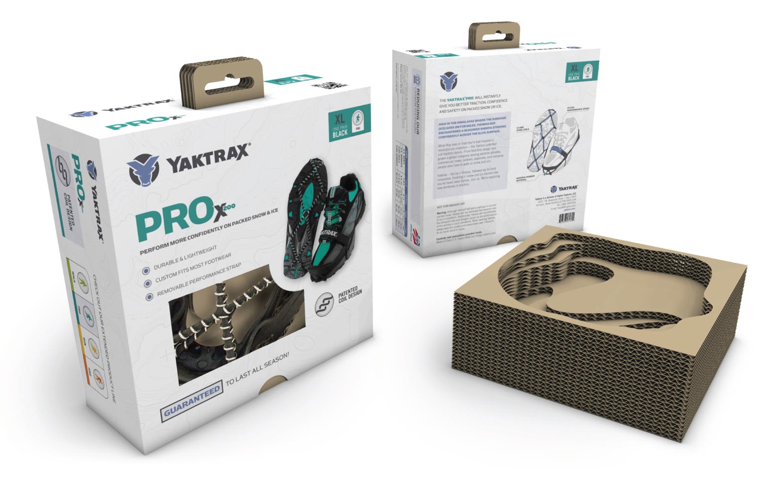 Yaktrax Pro Packaging
