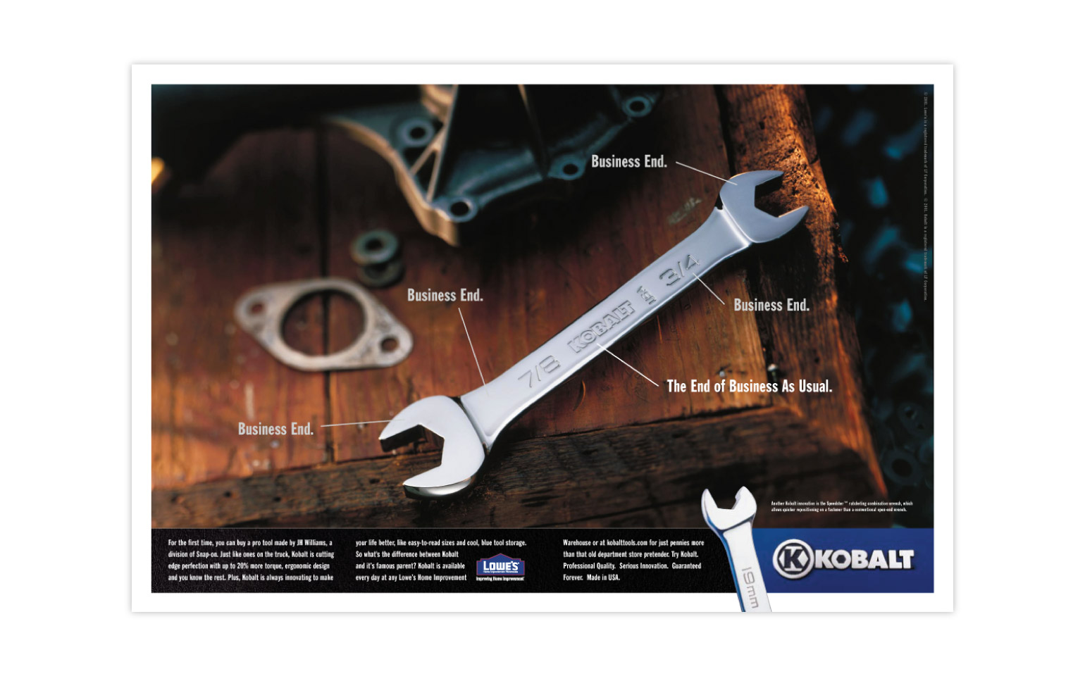 Kobalt Tools Advertisments