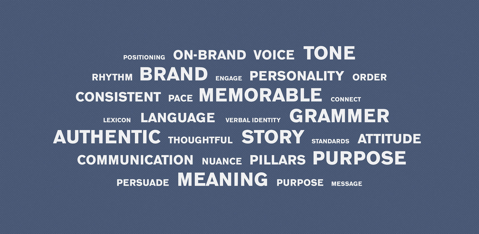 Verbal Brand Standards Word Cloud