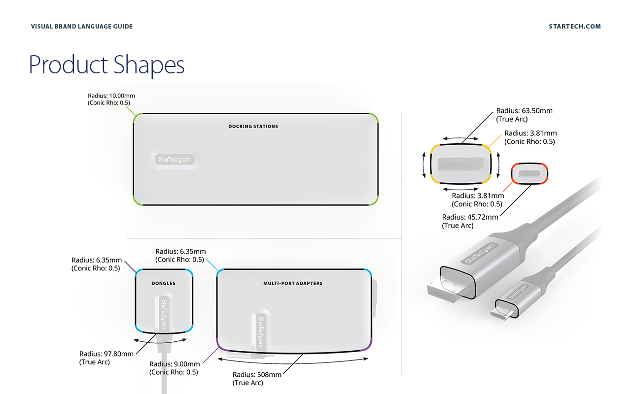 Startech.com Visual Brand Language Sketches