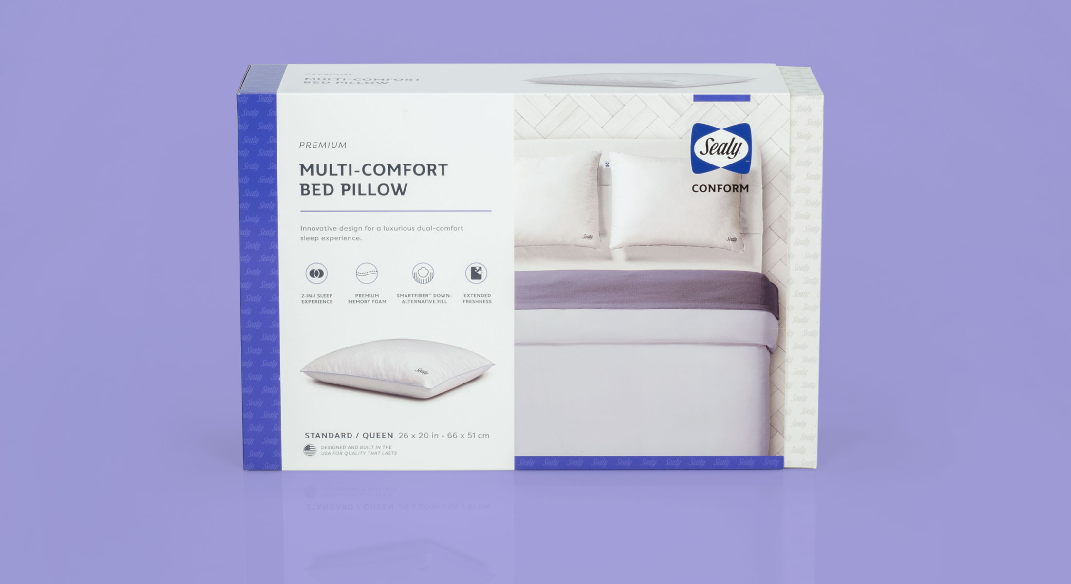 Sealy Conform Pillow Packaging