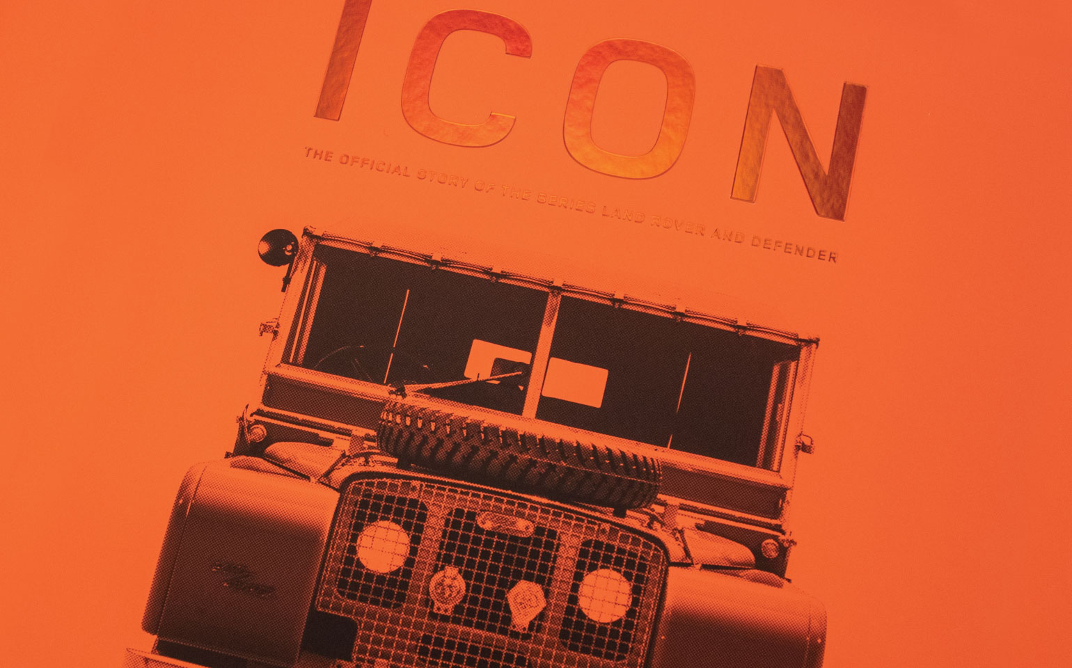 Land Rover Book Cover ICON