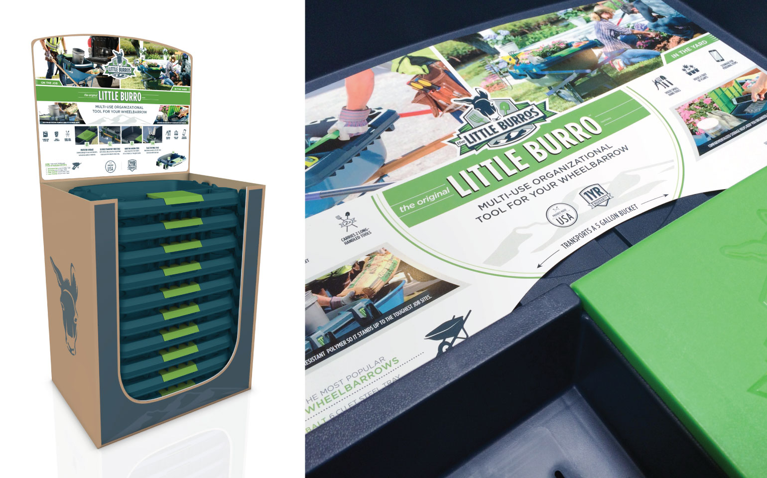 Little Burros Retail Packaging