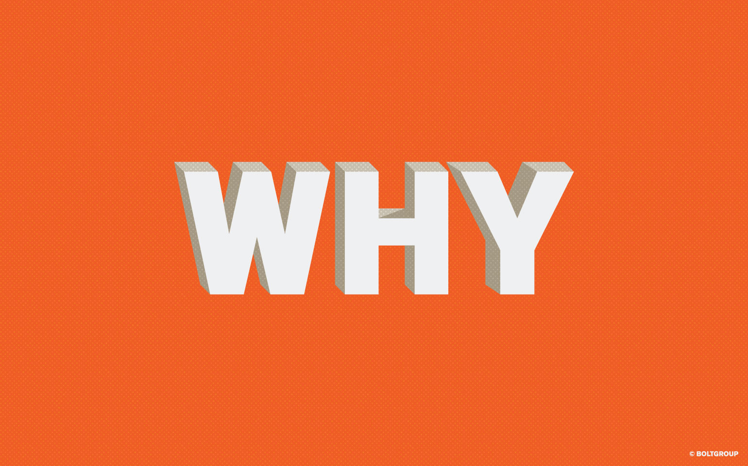 illustrated word "Why"