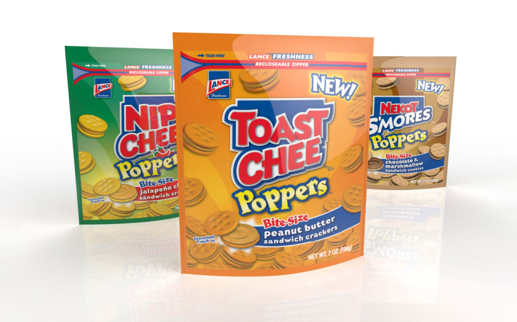 Lance Toast Chee Poppers Packaging