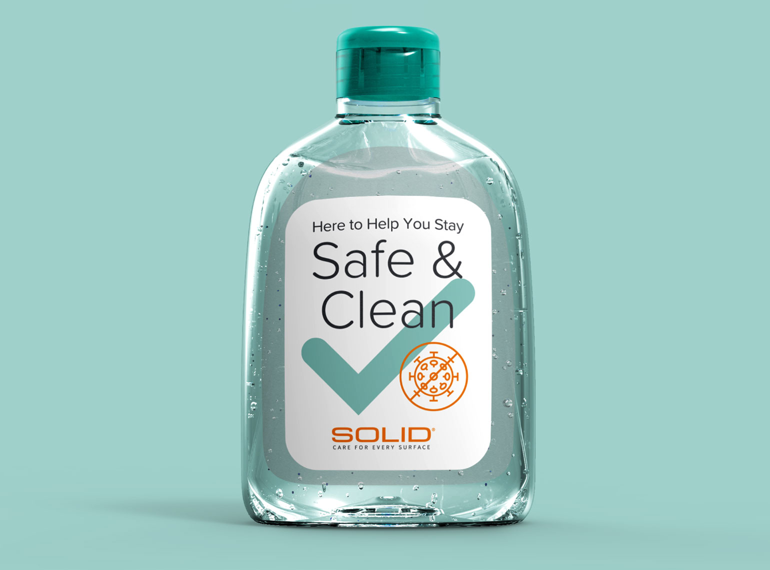 Solid Surface Care Hand Sanitizer