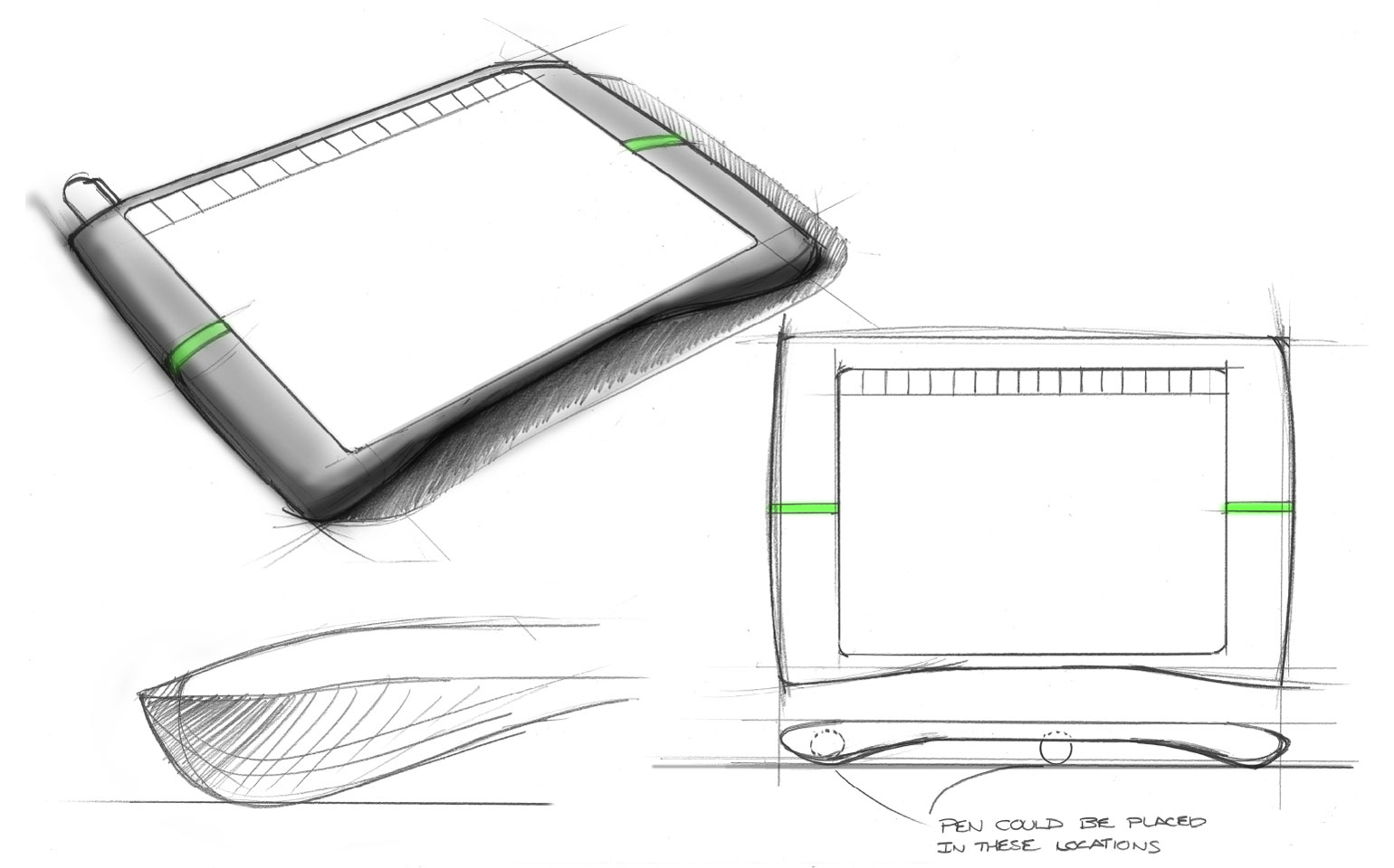 sketches of eno mini tablet