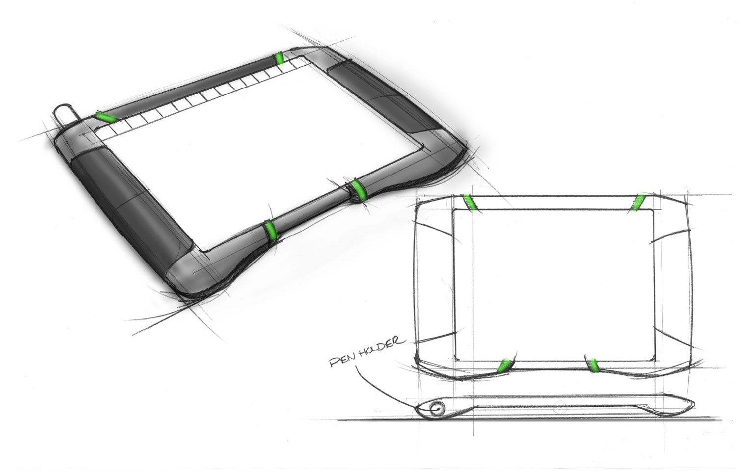 sketches of eno mini tablet