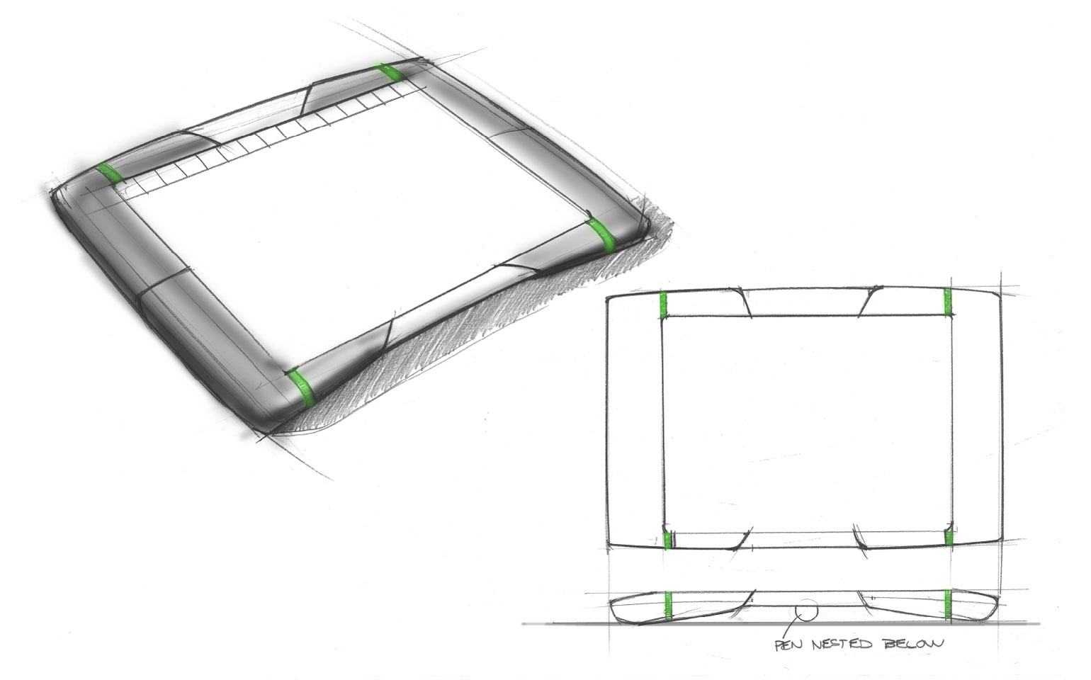 sketches of eno mini tablet