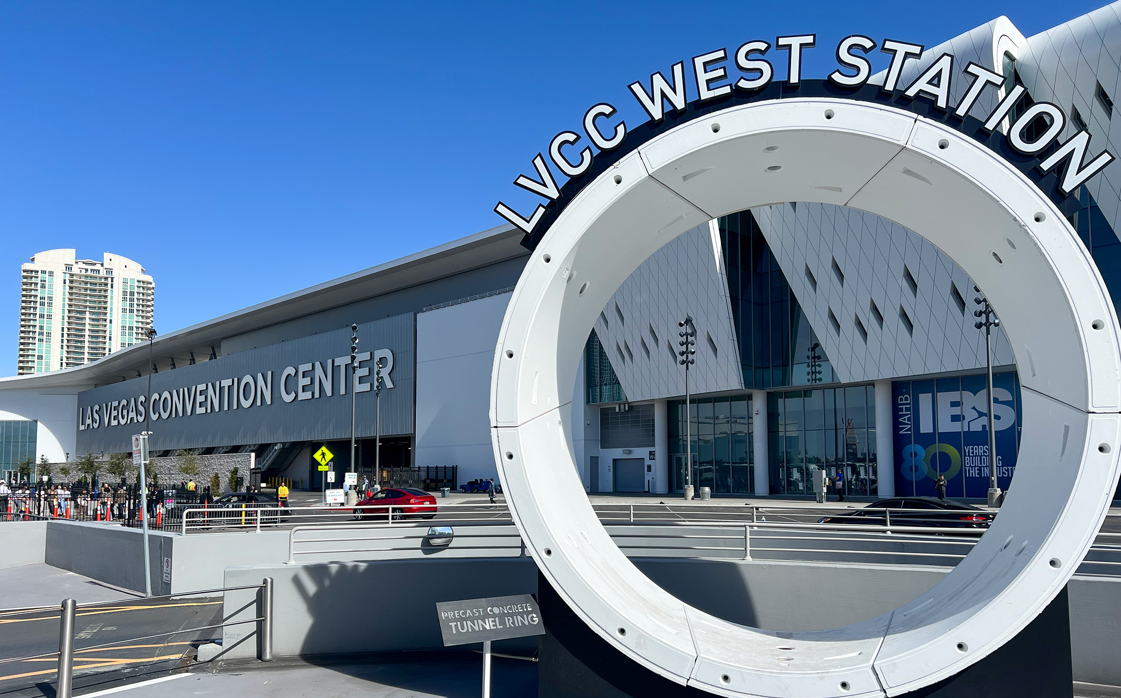 Front of Las Vegas Convention Center