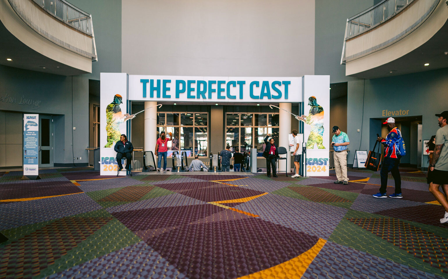 Entrance to ICAST 2024 trade show