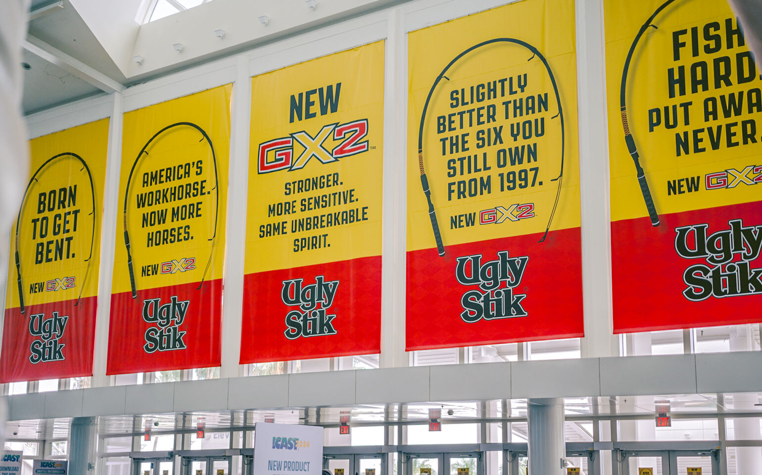 Ugly Stik Banners at ICAST 2024