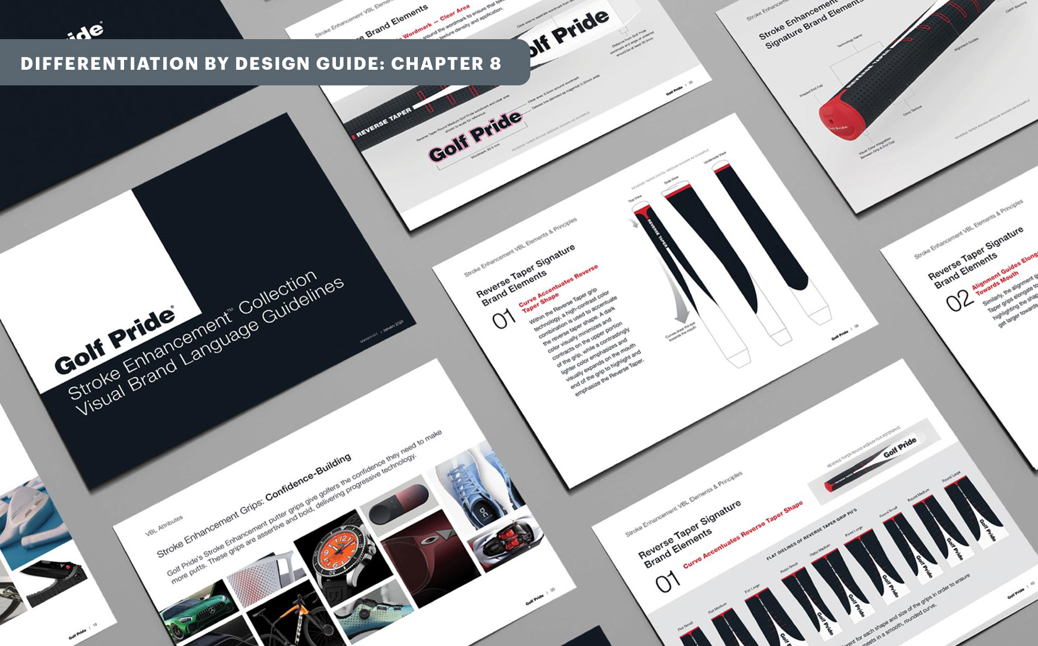 design standards and guidelines for Golf Pride grips