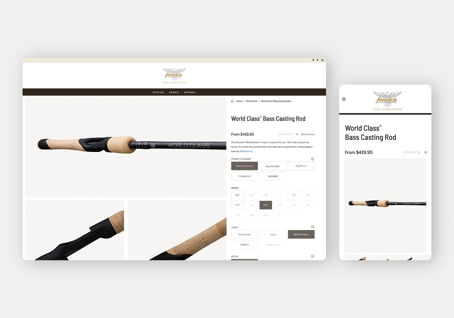 Fenwick web design