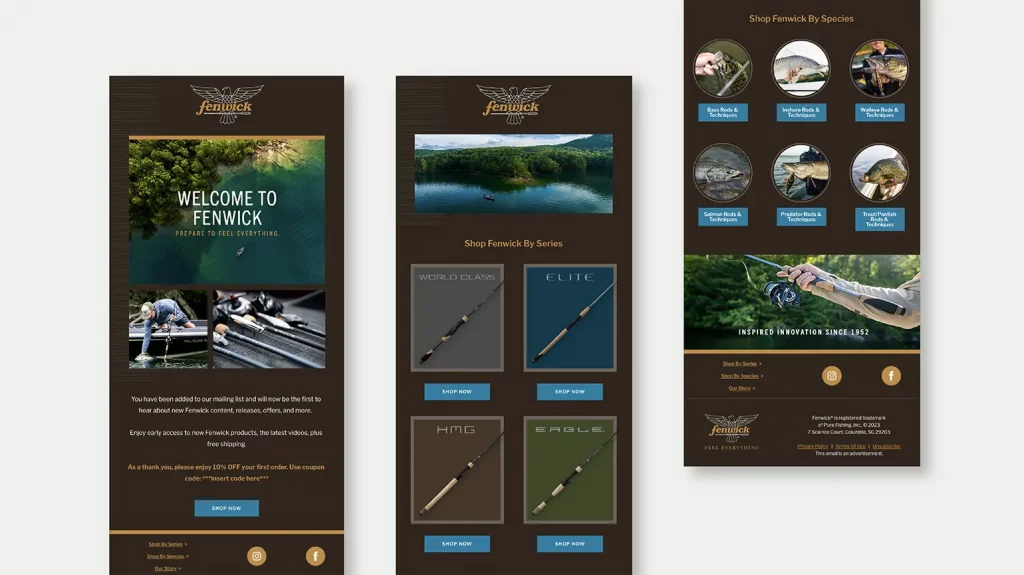 Fenwick web design