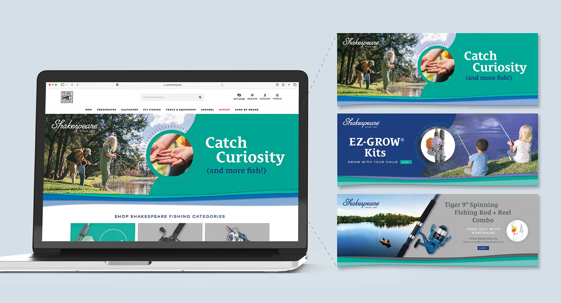 Shakespeare website design