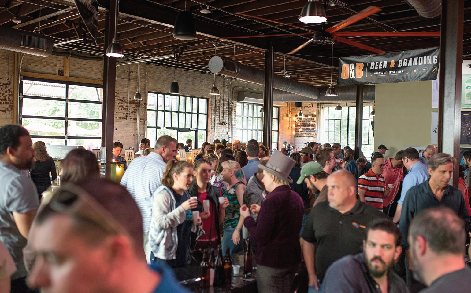 People Attending AIGA Beer + Branding
