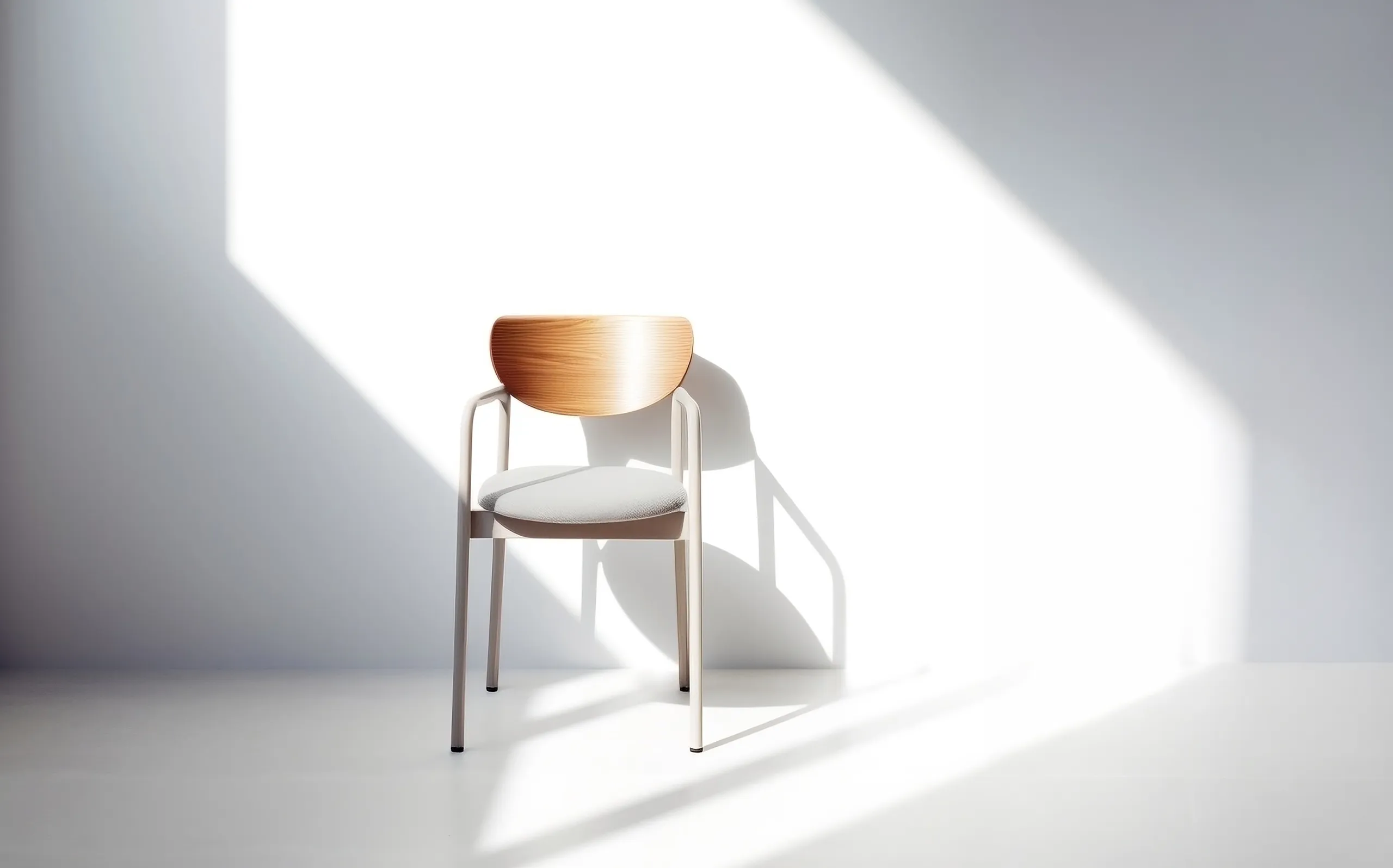 empty chair in empty room