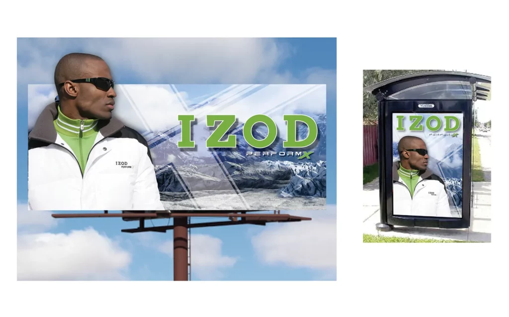 IZOD Outdoor Creative Design and Art Direction