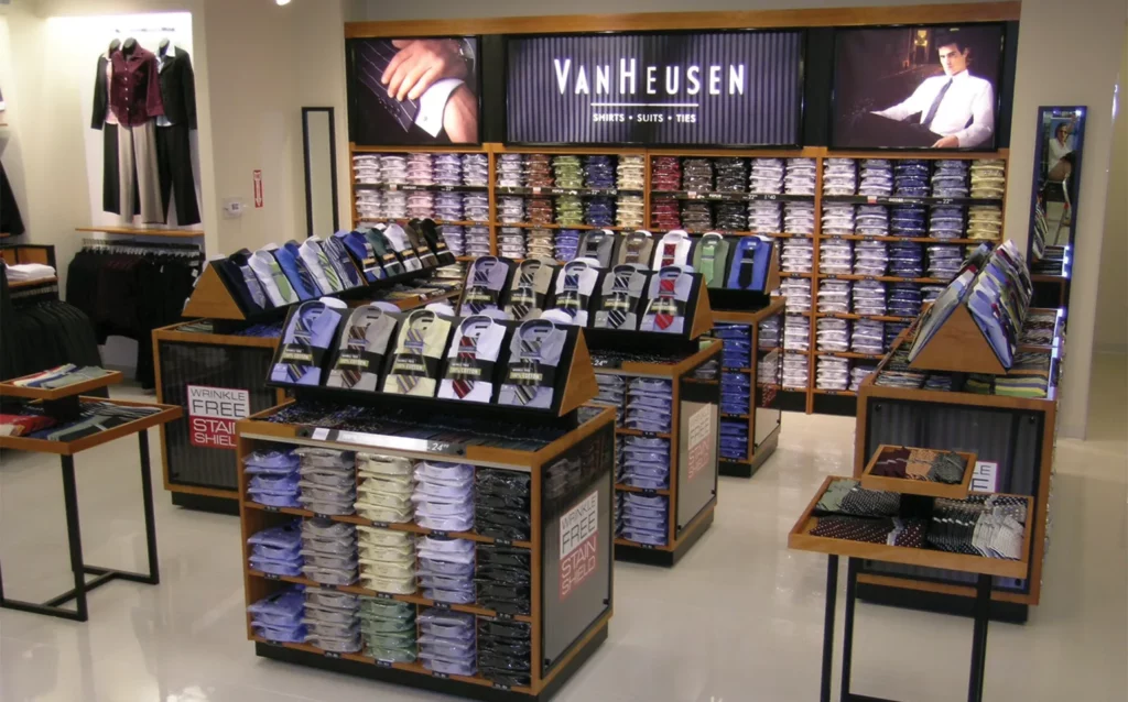 Van Heusen Retail Store Design
